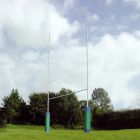 6.7m Hinged Junior Steel Rugby Posts