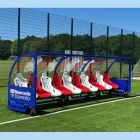 5.8m Portable Team Shelter with 10 Bucket Seats