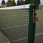 Pair of 76mm Square Steel Tennis Posts