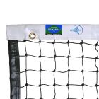 2.5mm Matchplay Tennis Net - White Vinyl Headband