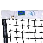 3.5mm Championship Singles Tennis Net - White Vinyl Headband