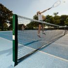 S8 76mm Square Tennis Posts