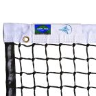 3.5mm Championship Centre Court Quad Stitched Net - White Polyester Headband