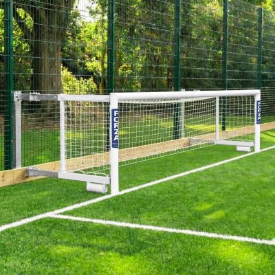 16 x 4 FORZA Alu110 Fold-To-Fence Football Goal Post [GEN 2] - Single