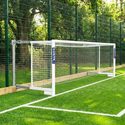 16 x 7 FORZA Alu110 Fold-To-Fence Football Goal Post [GEN 2] - Single
