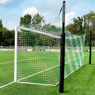 Football Goal Net Stanchions - 80mm Aluminium