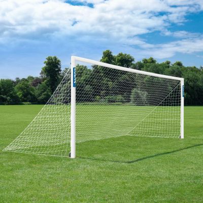 12 x 6 FORZA Alu110 Quick Release Socketed Football Goal [Single Goal]