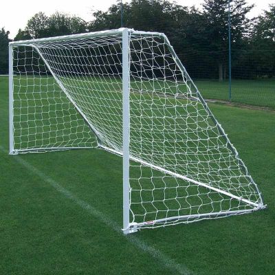 Pair of 3.66m x 1.83m Folding Steel Mini Soccer Goals