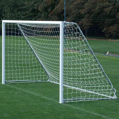 Pair of 3.66m x 1.83m Folding Aluminium Mini Soccer Goals