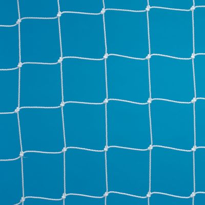 Pair of 4mm 4.88m x 2.13m 4G Euro Swivel Goal Box Nets