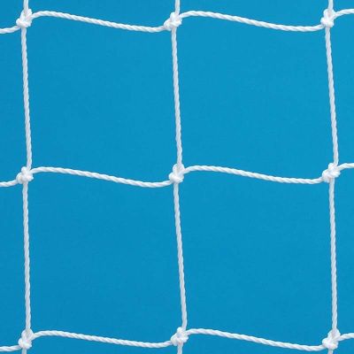 Pair of 4mm 4.88m x 2.13m 9v9 Euro Portagoal Box Nets
