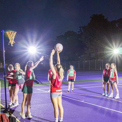Sports Lite Portable Netball Floodlights (Set of 8)
