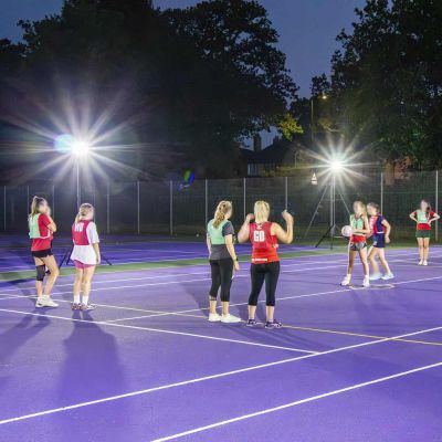 Sports Lite Portable Netball Floodlights (Set of 6)