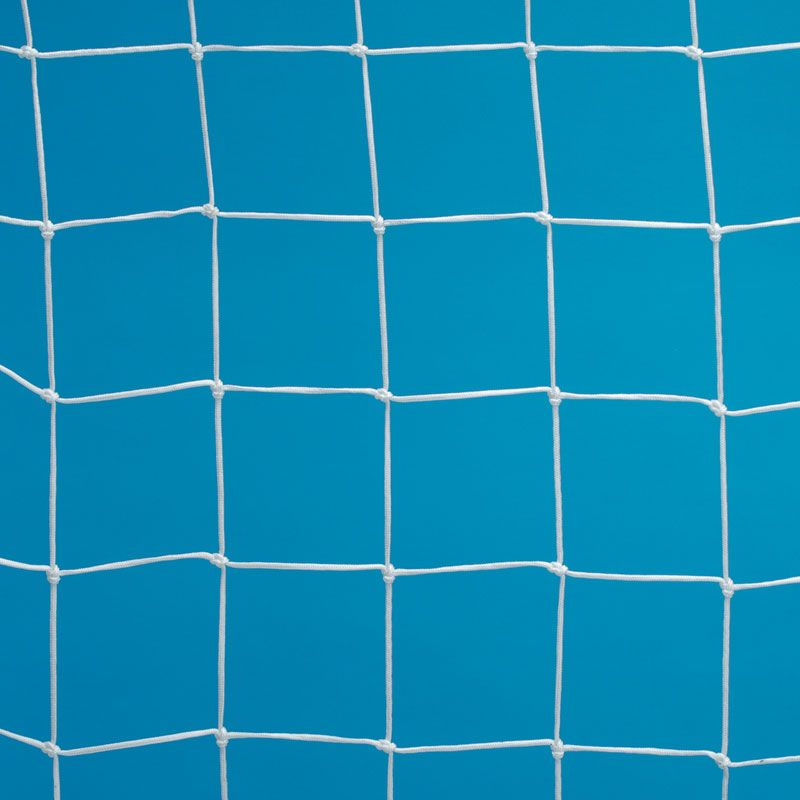 Football Nets Box Shape Full Size Football Nets (4mm/White)