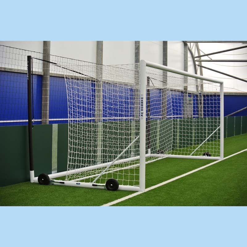 Pair of Box Style 9v9 Football Nets for 3G Euro Goals