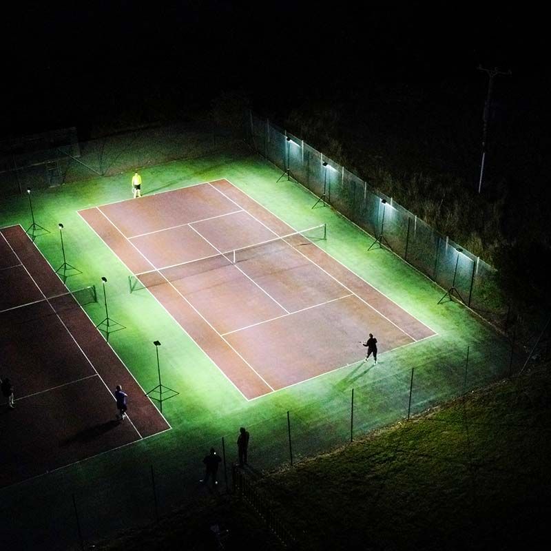 Tennis floodlights online
