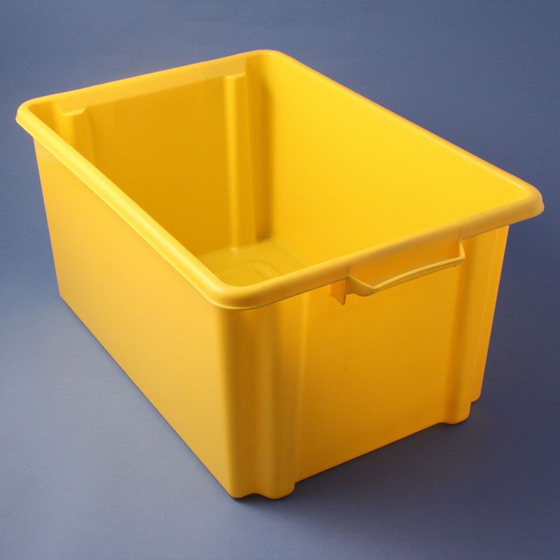 Indoor Storage Equipment Yellow Storage Containers