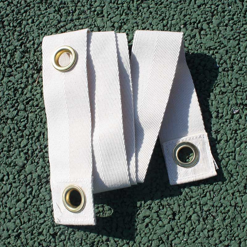 Tennis Net Adjusters Cream Canvas Adjuster Strap