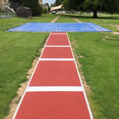 PVC Long Jump Double Pit Cover - 9m x 4m