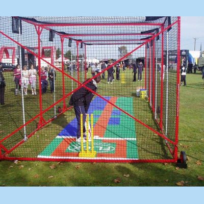 12m Galvanised Fixed Concertina Cricket Cage