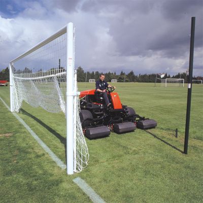 Set of 2 Senior Aluminium 4G Hinged Bottom Net Supports