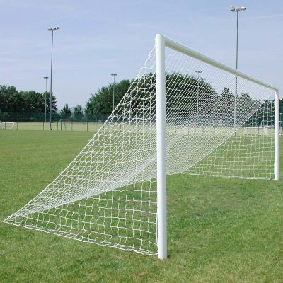 7.3m x 2.4m Senior Elliptical Aluminium Quick Release Football Goals