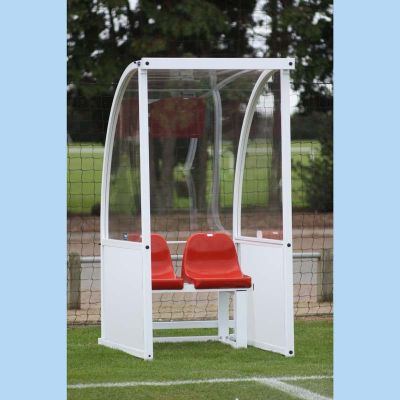 1m Premier Curved Freestanding Officials Shelters