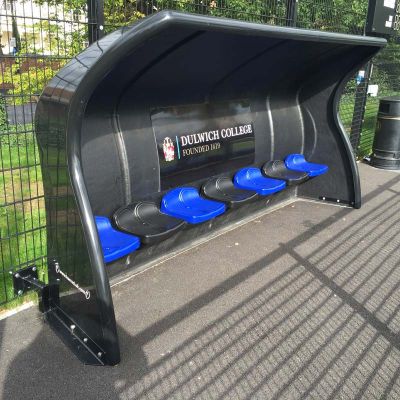 3.5m FibreTech Standard Team Shelter - Team Colours
