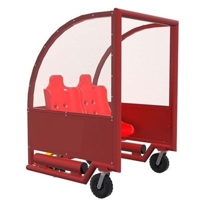 1.3m Portable Officials Shelter with 2 Bucket Seats