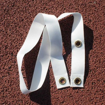 White Polyester Centre Guide Adjuster Band