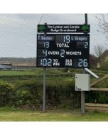 Electronic Scoreboard Sign Rails