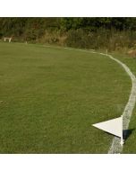 White Cricket Boundary Flags