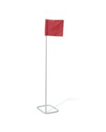 Flexible White 22mm Flexible Corner Poles with Spike