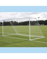 Pair of 4.88m x 2.13m 9 v 9 Heavyweight Freestanding Steel Goals