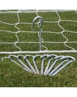 Pack of 10 250mm Heavy Duty Steel Ground Pegs
