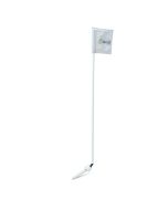 Spring Back Corner Pole c/w Socket & Connector