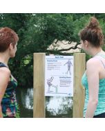 Gym Trail - Equipment - Illustrated Exersign Artwork