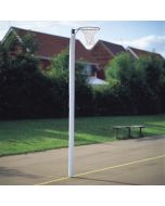 Pair of Outdoor Socketed International Netball Posts