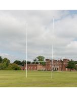 10.6m Demountable Aluminium Rugby Posts