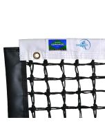 3.5mm Championship DNT QS Tennis Net - White Vinyl Headband