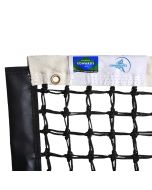 3.5mm Championship DNT QS Grand Slam Tennis Net - Cream Headband