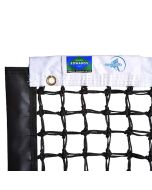 3.5mm Championship DNT QS Grand Slam Tennis Net - White Polyester Headband