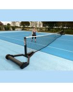 Self Weighted Wheelaway Tennis Posts c/w Net