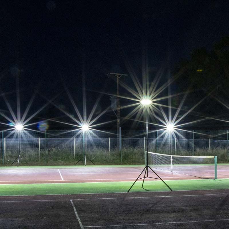 Sports Lite Portable Tennis Floodlights Set of 10