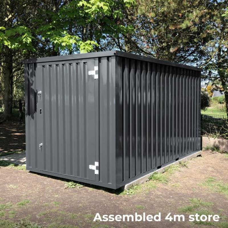 Steel Storage Container Unit Metal Storage Containers Galvanized Steel Storage Containers Western