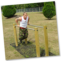 Fitness Trail Parallel Bars