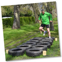 Fitness Trail Tyre Run