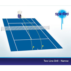 Spinfire Pro 2 Drills - Two Line Drill - Narrow