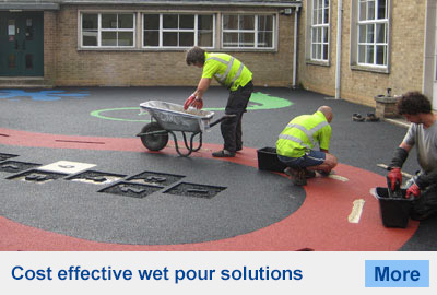 Wet Pour Resurfacing & Relays Wet Pour Resurfacing & Relays